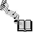 [Music coming from Bible]