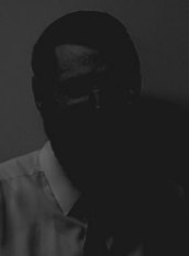 [Grantley Morris in the dark]