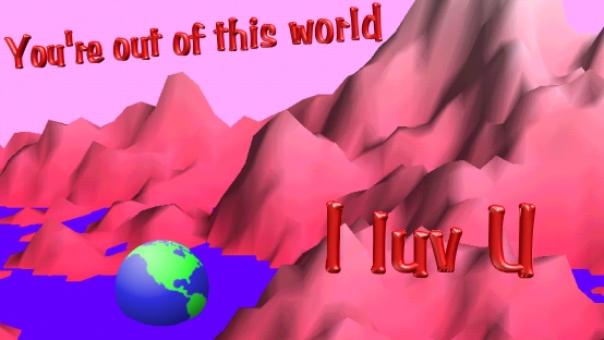 You're out of this world!