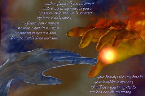 You are the one for me, there is no other, nor can there be.